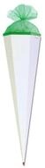 Roth Schult&uuml;te Roth Bastelt&uuml;te wei&szlig;, 85cm, eckig, T&uuml;llverschluss gr&uuml;n,