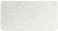 Villeroy & Boch Servierplatte Servierplatte 35x18 cm Manufacture Rock blanc,...