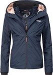 Marikoo Outdoorjacke Erdbeere sportliche Funktionsjacke mit Kapuze