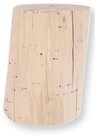 jankurtz Sitzhocker Block, Eiche massiv, rund, H&ouml;he: 46 cm