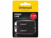 Intenso INTENSO USB 3.2 Speicherstick Speed Line, 64 GB USB-Stick