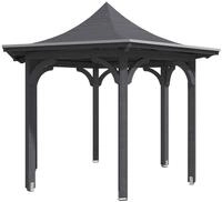 Skanholz Holzpavillon Versailles, BxTxH: 418x360x332 cm, inkl. Aufschraubstutzen