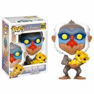 Funko Spielfigur POP-Figur Disney Der K&ouml;nig der L&ouml;wen Rafiki mit Simba