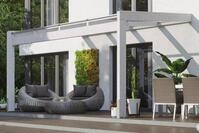 Skanholz Terrassendach Novara, BxT: 450x309 cm, Bedachung Doppelstegplatten,...