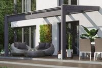Skanholz Terrassendach Novara, BxT: 450x309 cm, Bedachung Doppelstegplatten,...
