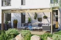 Skanholz Terrassendach Novara, BxT: 557x359 cm, Bedachung Doppelstegplatten,...