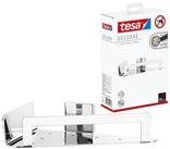 tesa Duschablage DELUXXE Duscheckkorb ohne Bohren - 5,5 cm : 22,1 cm : 14,72 cm,