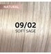 Wella Haarfarbe Wella ShineFinity Zero Lift Glaze 09/02 Soft Sage 60ml