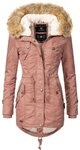 Navahoo Wintermantel La Viva hochwertiger Winterparka mit gro&szlig;em Kunstfell