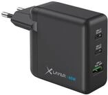 XLAYER Powercharger USB-C Schnellladeger&auml;t I 65W PD I GaN Charger I 3-Port