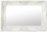 vidaXL Spiegel 60 x 40 cm Wandspiegel Dekoration eckig H&auml;ngespiegel im...