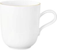 Seltmann Weiden Becher Liberty - Goldrand, 1-tlg., Porzellan, Becher mit Henkel...