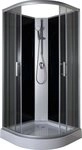 Sanotechnik Komplettdusche RIO Black, BxT: 90x90 cm, Einscheibensicherheitsglas,