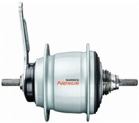 Shimano Laufrad Shimano Nexus SG-C6001-8V Getriebenabe 8-Gang - Silber 36 Loch
