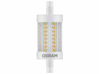 Osram LED-Leuchtmittel LED Stablampe STAR LINE R7s 78 mm 8W, R7s, Warmweiß