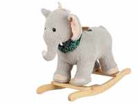 Sweety-Toys Schaukeltier Elefant mit Halstuch