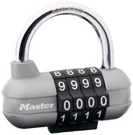 Master Lock Vorh&auml;ngeschloss Master Lock P22164 Vorh&auml;ngeschloss Silber, Schwarz