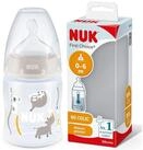 NUK Trinkflasche NUK First Choice+ Flasche 150ml &ndash; Safari Design, Gr.1 Silikon,