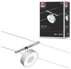 Paulmann LED Wandleuchte CorDuo LED Seilsystem Circle Einzelspot 180lm 5W 3000K...
