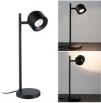 Paulmann Tischleuchte Puric Pane, LED fest integriert, Warmwei&szlig;, LED, dimmbar,