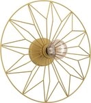 EGLO Wandleuchte CASTANUELO Deckenlampe, Stahl, E27, Wohnzimmerlampe, Flurlampe,