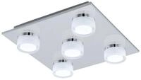 EGLO LED Deckenleuchte Romendo 1, Leuchtmittel inklusive, LED-Deckenleuchte IP44