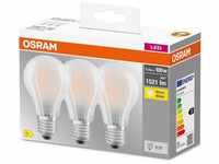 Osram LED E27 Birne A60 11W/1521lm 2700K 3er Pack weiß (AC32440)