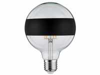 Paulmann LED-Leuchtmittel G125 Ringspiegel 640lm 2700K 6,5W 230V schwarz matt,...