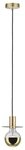 Paulmann LED-Leuchtmittel 230V Globe G95 600lm 6,5W 2700K Gold, 1 St., Warmwei&szlig;