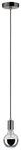 Paulmann LED-Leuchtmittel 230V Globe G95 600lm 6,5W 2700K Silber, 1 St.,...