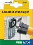 SCHELLENBERG Wandlager Mini und Maxi System, Leiselauf-Wandlager-Set f&uuml;r...