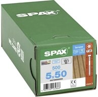SPAX Schraube SPAX 0537000500505 Holzschraube 5 mm 50 mm T-STAR plus Edelstahl A