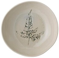 Bloomingville Suppenteller Bloomingville Suppenteller BEA Natur mit Blumen 21 cm