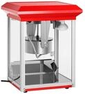 Royal Catering Popcornmaschine Popcornmaker 1300 W 5 kg/h rot Popcornautomat