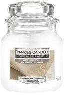 Yankee Candle Duftkerze Yankee Candle Duftkerze Kleines Glas White Linen &