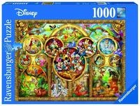 Ravensburger Puzzle Disney Die sch&ouml;nsten Disney Themen 1000 Teile Puzzle, 1000