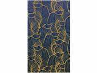 Marburg Tapeten Smart Art Easy Floral blau/gold 3-tlg. 159 x 270 cm (47242)