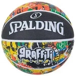 Spalding Basketball Graffiti Rubber Outdoor Basketball RAINBOW