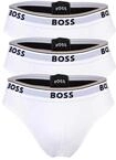Slip BOSS "Slip Briefs 3P Power 3er Pack", Herren, Gr. L, wei&szlig;, Obermaterial: 95%