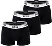 Boxershorts BOSS "Boxershort Trunk 3P Power 3er Pack", Herren, Gr. XXL, schwarz