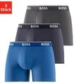 BOSS Boxer Boxer 3 PACK mit farblich passendem Webbund