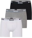BOSS Boxer Boxer 3 PACK mit farblich passendem Webbund