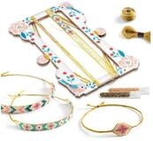 DJECO Kreativset Schmuck Basteln Kleine Perlen Perlenwebrahmen