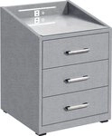 ED EXCITING DESIGN Nachtkonsole Moon, mit LED-Beleuchtung und USB-Anschluss &