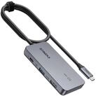 Inateck Laptop-Dockingstation 7 in 1 USB C Hub, 4 K HDMI, USB 3.2 Gen 2