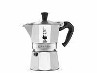 BIALETTI Espressokocher Moka Express, 0,09l Kaffeekanne, Aluminium
