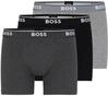 Boxer BOSS "Boxer 3 PACK", Herren, Gr. XL (54), schwarz (schwarz061), Jersey,