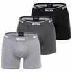 Boxershorts BOSS "Boxershort BoxerBr 3P Power 3er Pack", Herren, Gr. XL, grau,