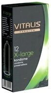 VITALIS XXL-Kondome PREMIUM X-Large (extra lange Kondome) Packung mit, 12 St.,