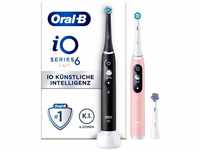 Oral-B Elektrische Zahnbürste iO 6 Duopack, Aufsteckbürsten: 3 St., mit